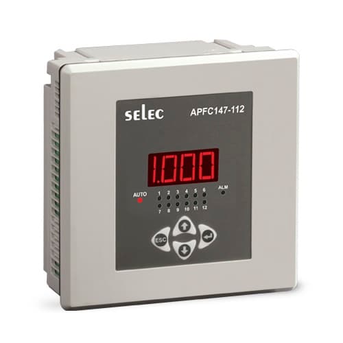 Bộ điều khiển tụ bù Selec APFC 147-112 12 cấp