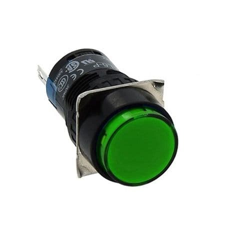 Đèn báo AD16-16G 24VDC 16mm (màu xanh lá)