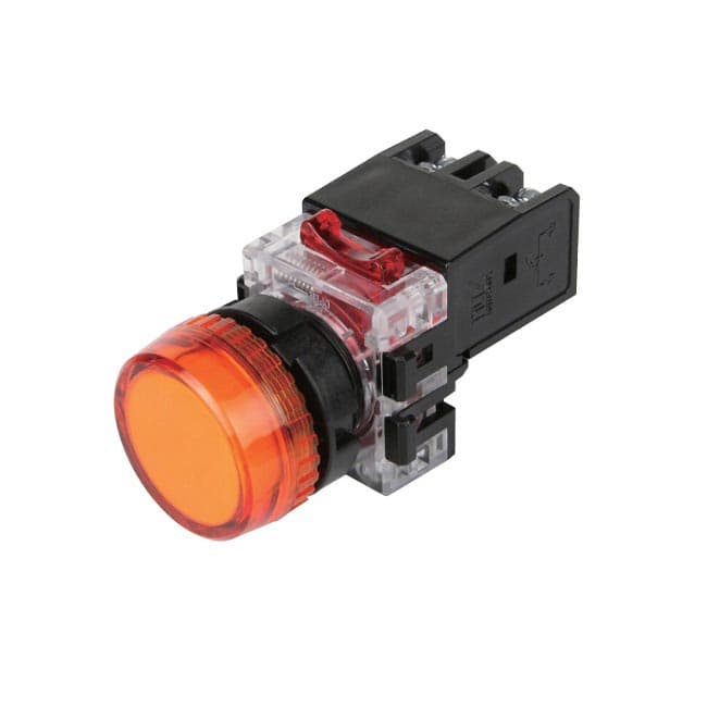 Đèn báo pha Hanyoung MRP-TA0Y 220V 22mm (vàng)