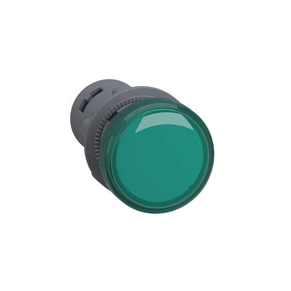 Đèn báo pha Schneider XA2EVB3LC 24V 22mm (xanh lá cây)