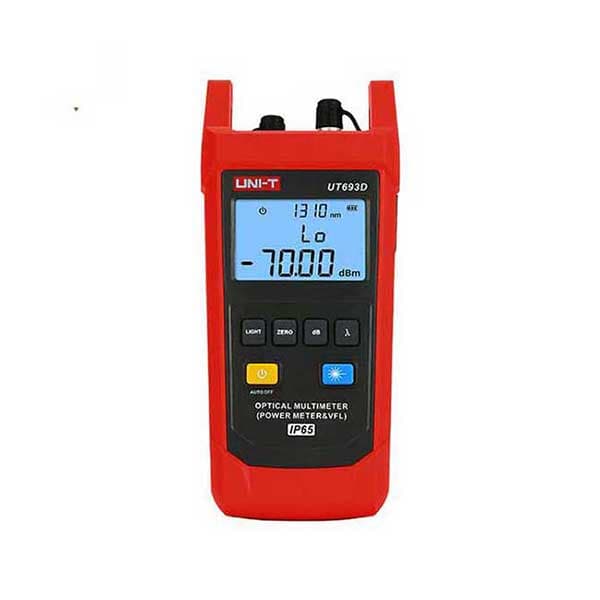 Máy đo công suất quang Uni-T UT693D (-70~10dBm, 10mW, 8~10km)