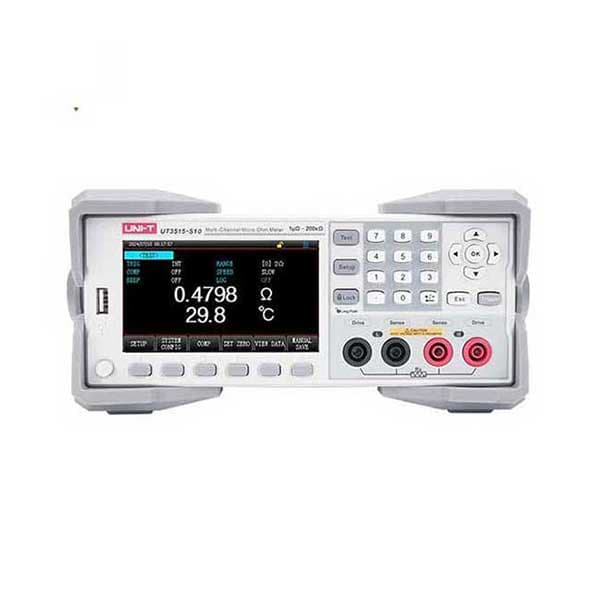 Máy đo điện trở thấp Uni-T UT3515-S10 (1μΩ-2MΩ, 0.05%, 10CH)