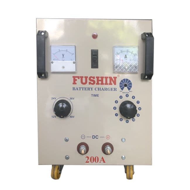 Máy Sạc Bình Ắc Quy tăng giảm 12V-24V-36v-48V-200A-Đồng