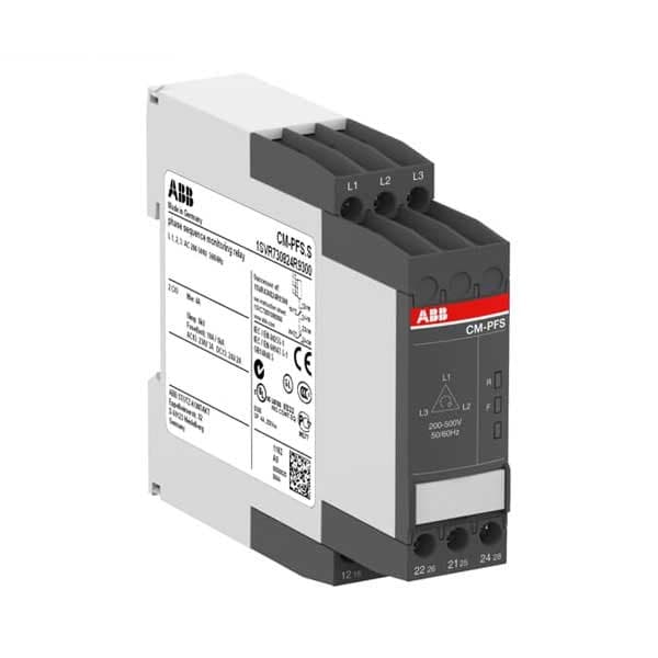 1SVR730824R9300 – Rơ le bảo vệ Lỗi pha, Trình tự pha ABB CM-PFS.S