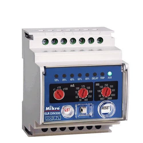 Rơ le bảo vệ dòng rò Mikro DIN300-240A (0.03-30A)