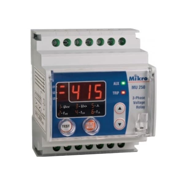 Rơ le bảo vệ điện áp Mikro MU250-415V