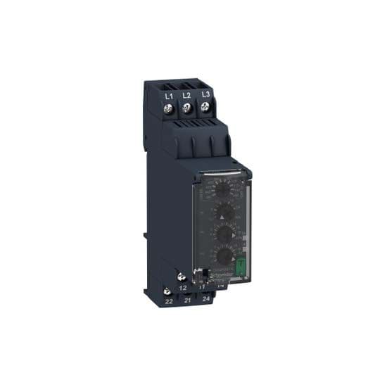Rơ le bảo vệ pha và điện áp Schneider RM22TR33 380-480V