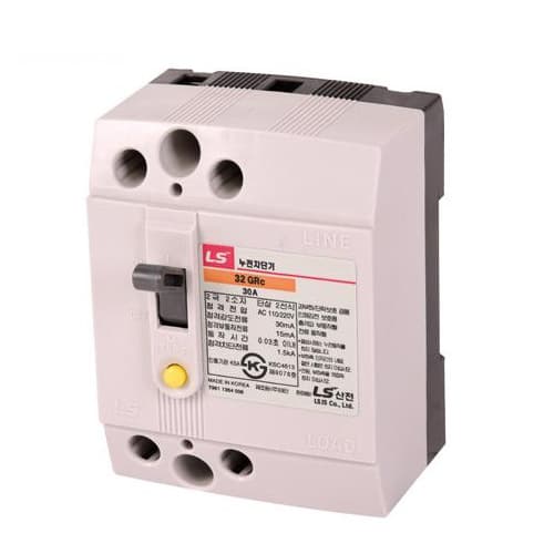 CB chống giật LS 32GRc 15A 2P 30mA 1.5kA