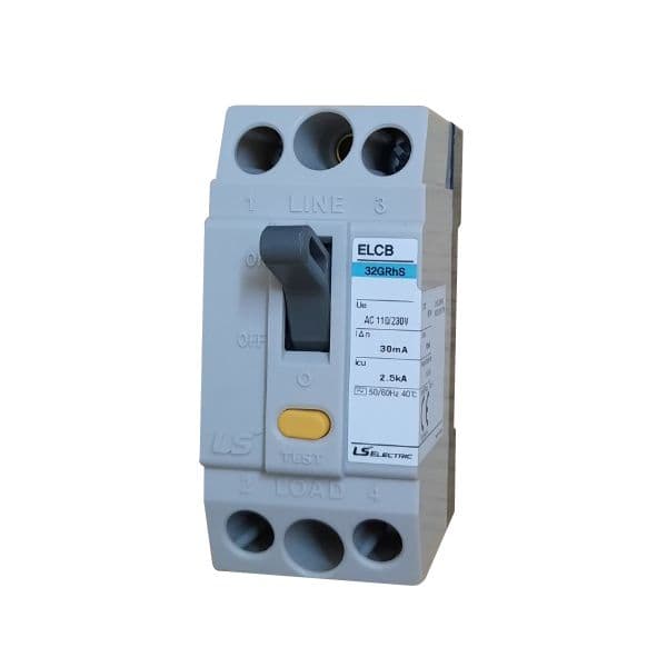 CB chống giật LS 32GRhS 20A 2P 30mA 2.5kA