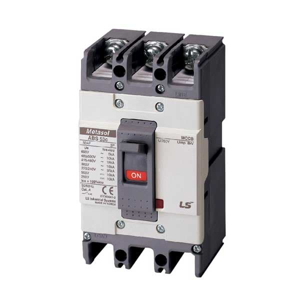 MCCB LS ABS53c 50A 3P 22kA