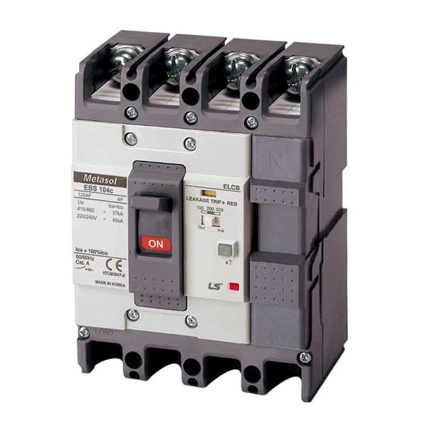 CB khối chống giật LS EBS104c 100A 4P (100-500mA) 37kA