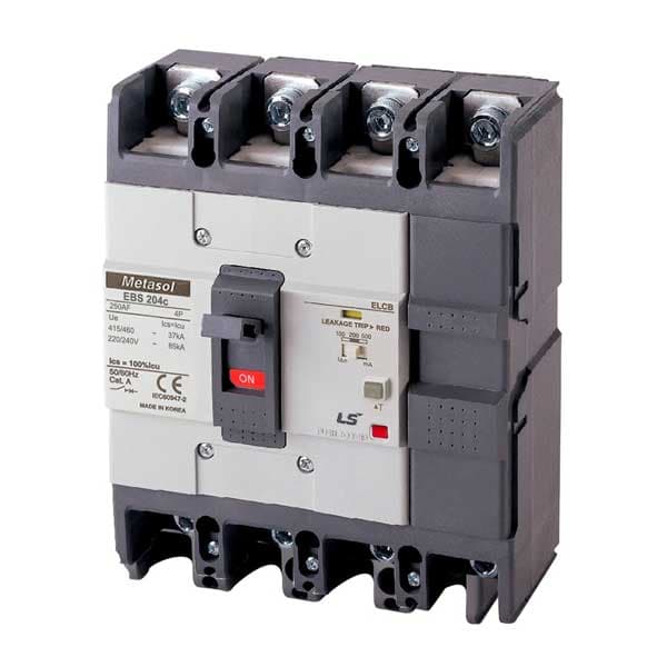 CB khối chống giật LS EBS204c 150A 4P (100-500mA) 37kA