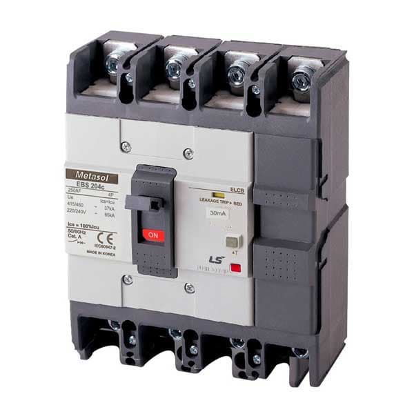 CB khối chống giật LS EBS204c 150A 4P 30mA 37kA