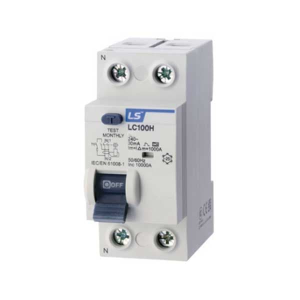 CB chống rò LS LC100H 40A 1P+N 30mA