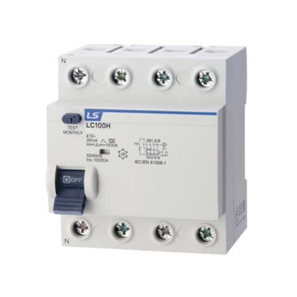 CB chống rò LS LC100H 80A 3P+N 30mA