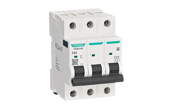 Aptomat Tengen TGB3-63 1P C63 (ảnh minh họa dòng TGB3-63 1P)