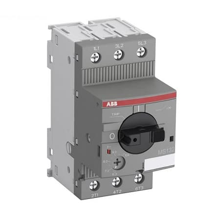 CB bảo vệ động cơ ABB MS132-0.63 (0.40-0.63A) 0.18kW