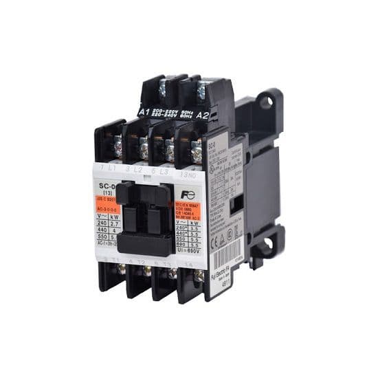 Contactor Fuji SC-03 220V 9A 4kW NO, NC