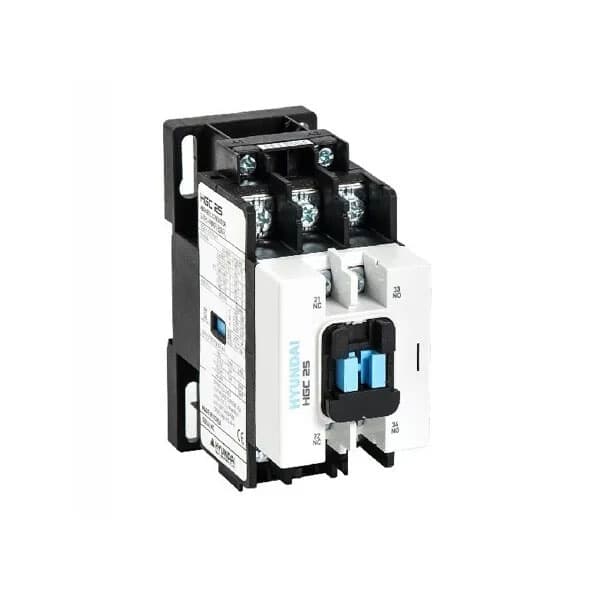 Contactor Hyundai HGC25 11NS D24 24VDC 25A 11KW 1NC+1NO